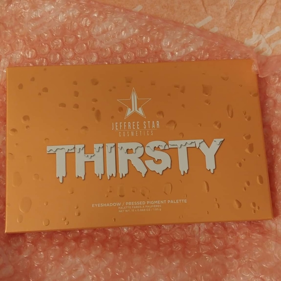 💝 FIRM! NWT JEFFREE STAR THIRSTY EYESHADOW PALETTE (LAST ONE AVAILABLE) - Picture 2 of 11